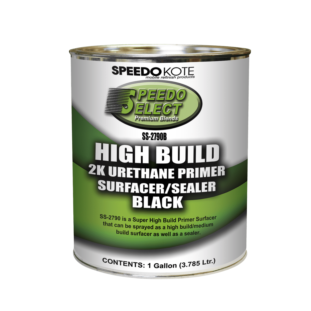 SS-2790B High Build Primer BLACK Gallon, No Activator