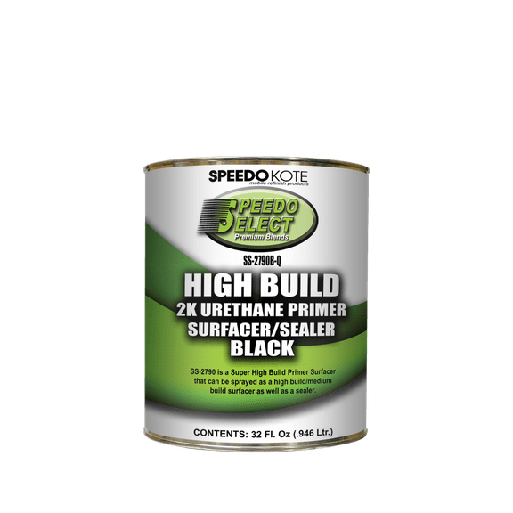 SS-2790B-Q High Build Primer BLACK Quart, No Activator