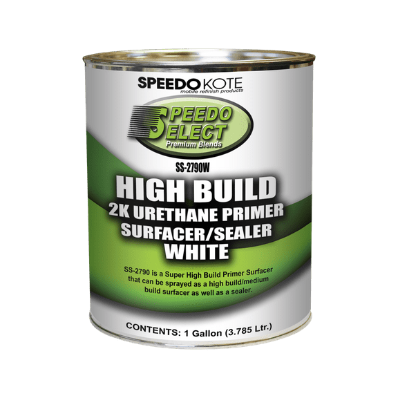 SS-2790W High Build Primer WHITE Gallon, No Activator
