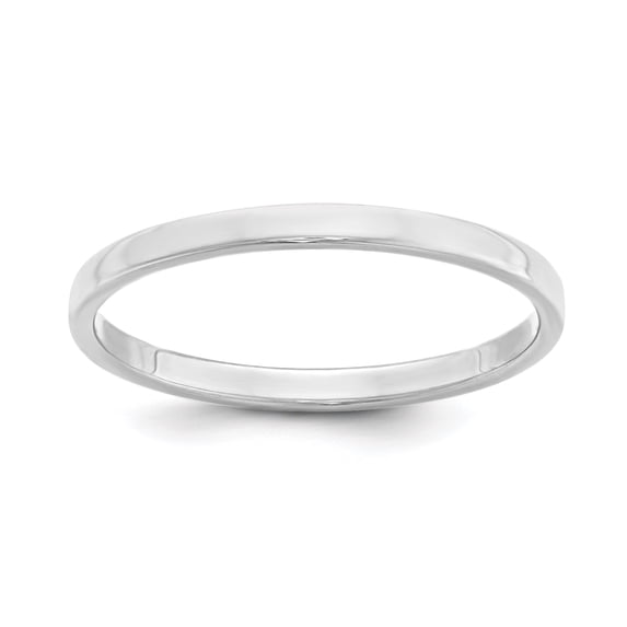 SS 2mm Flat Size 9 Band