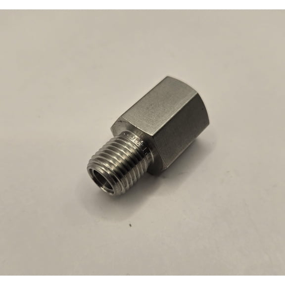 SS-4-SA-EW | Swagelok Snubber/Gauge Protector, 1/4" Female : NPT x 1/4" Male : NPT, Light Oils from 75 to 250 SUS, 316 Stainless
