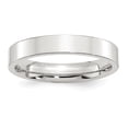 thumbnail image 1 of SS 4mm Comfort Fit Flat Size 4.5 Band in Sterling Silver, 1 of 2
