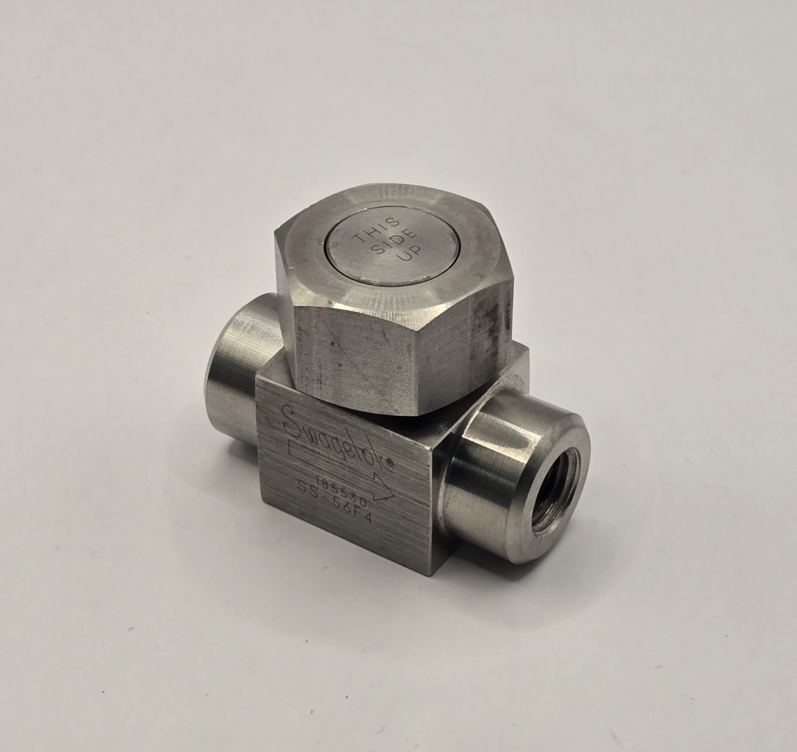 SS-56F4 | Swagelok Lift Check Valve, Inlet/Outlet 1/4