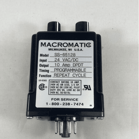 SS-65128 - MACROMATIC - Programable Repeat Cycle Relay Timer