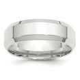 thumbnail image 1 of SS 7mm Bevel Edge Size 9.5 Band in Sterling Silver, 1 of 2