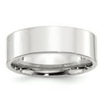 thumbnail image 1 of SS 7mm Comfort Fit Flat Size 8.5 Band in Sterling Silver, 1 of 2