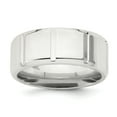 thumbnail image 1 of SS 8mm Polished Fancy Band Size 12.5, 1 of 3