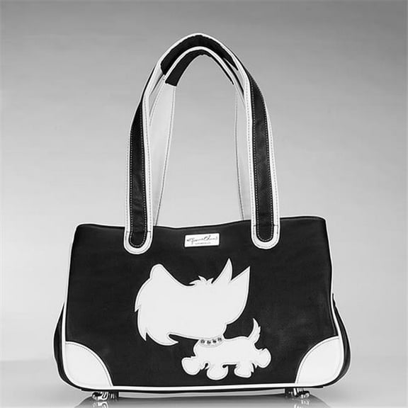 SS-B-FL Snotty Scottie Faux Leather, Black