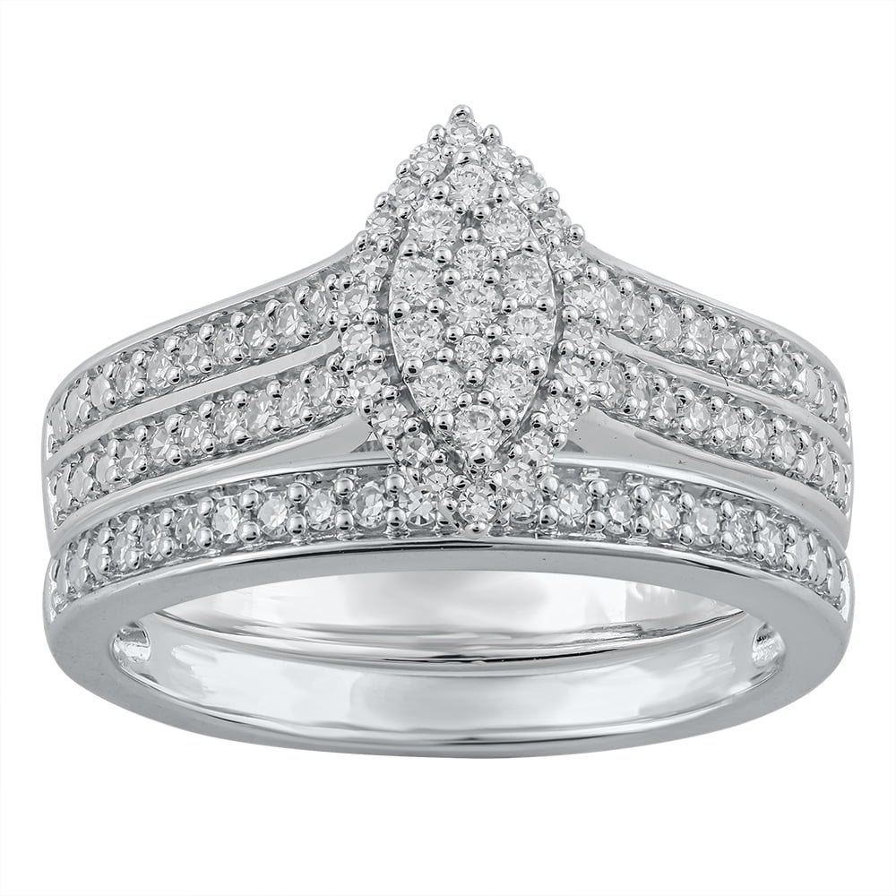SS BFJ 1/2 CT RING 5