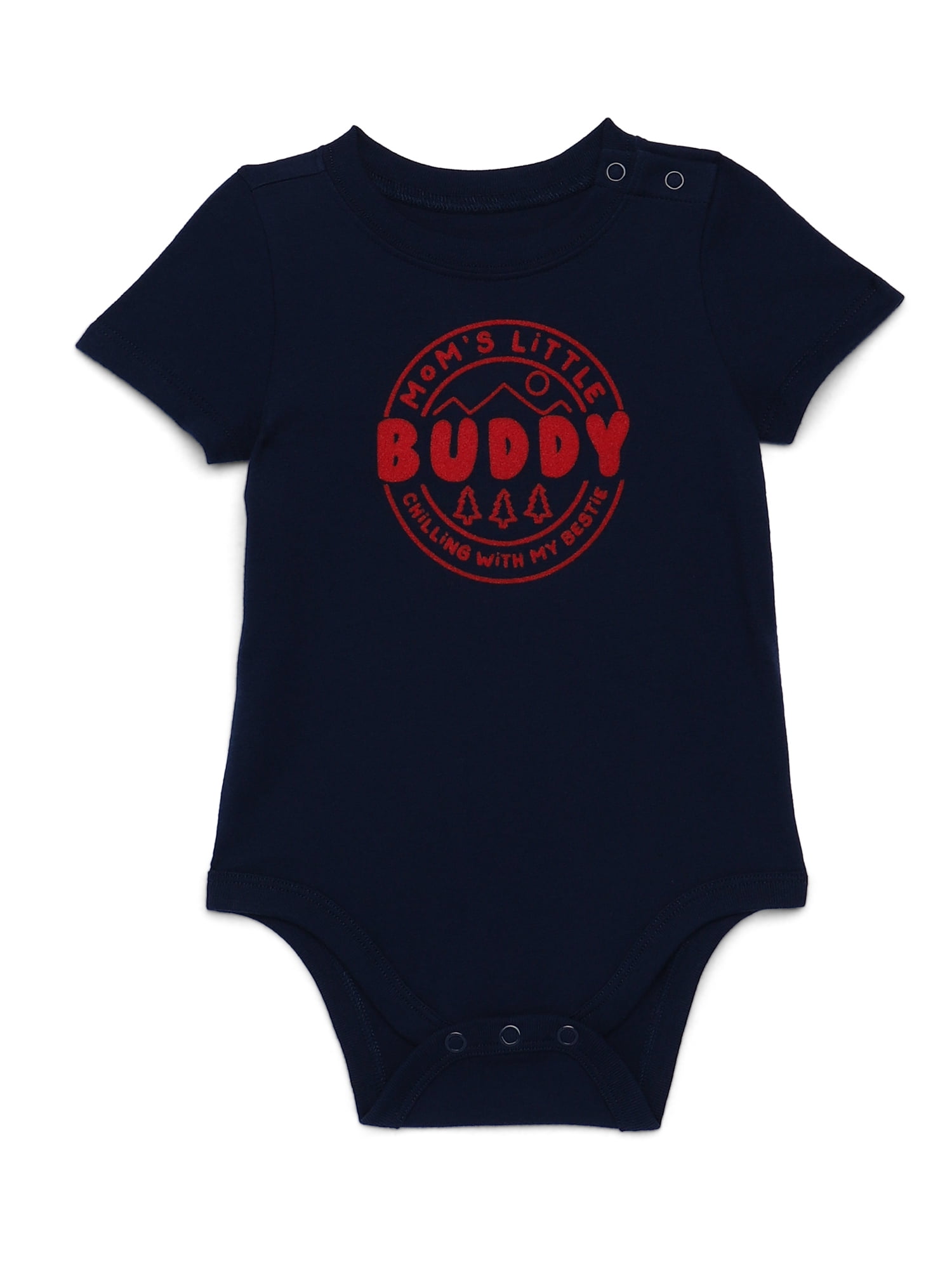 Garanimals Baby Boy Graphic Bodysuit with Short Sleeves, Sizes 0M-24M