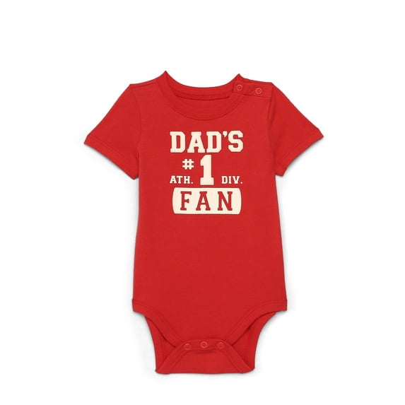 Garanimals Baby Boy Graphic Bodysuit with Short Sleeves, Sizes 0M-24M