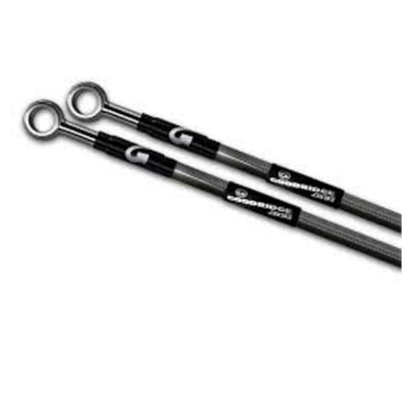 SS Brake Lines for 1990-1991 Honda CRX SI with Rear Disc