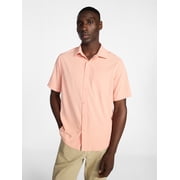Men's Commuter Shirt with Short Sleeves, Sizes S-3XL
