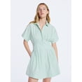 thumbnail image 1 of Free Assembly Women's Short Sleeve Corset Mini Dress, Sizes XS-XXL, 1 of 6
