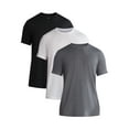 thumbnail image 1 of George Men's & Big Men's Classic Fit 3-Pack Crewneck Tee with Short Sleeves, Sizes XS-3XL, 1 of 8