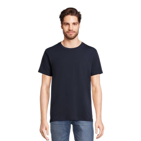 George Men's and Big Men's Classic Fit Crewneck Tee with Short Sleeves, Sizes XS-3XL