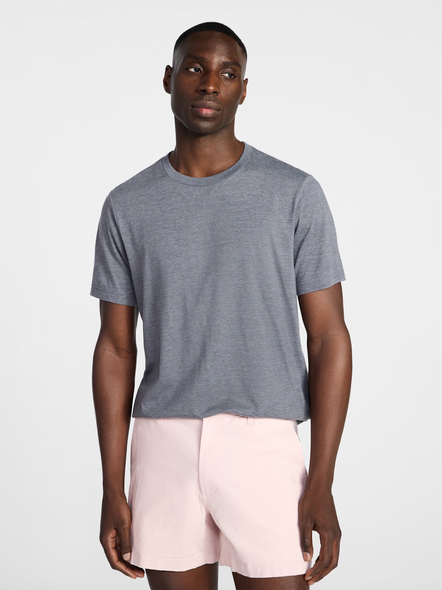 George Men's Short Sleeve Crewneck T-Shirt, Sizes XS-3XL
