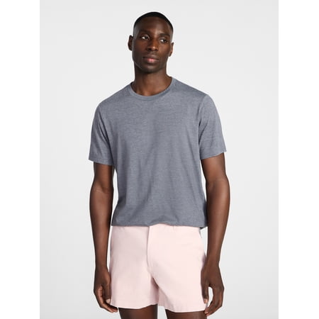 George Men's and Big Men's Classic Fit Crewneck Tee with Short Sleeves, Sizes XS-3XL