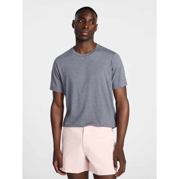 George Men's and Big Men's Classic Fit Crewneck Tee with Short Sleeves, Sizes XS-3XL