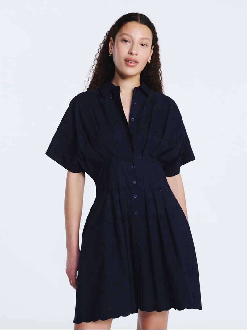 Free Assembly Women's and Women's Plus Cotton Eyelet Corset Mini Shirtdress, Sizes XS-4X - Walmart.com Free Assembly Women's and Women's Plus Cotton Eyelet Corset Mini Shirtdress, Sizes XS-4X - Walmart.com