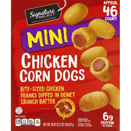 SS Chicken Franks Honey Crunch Batter Fully Cooked 46 Count