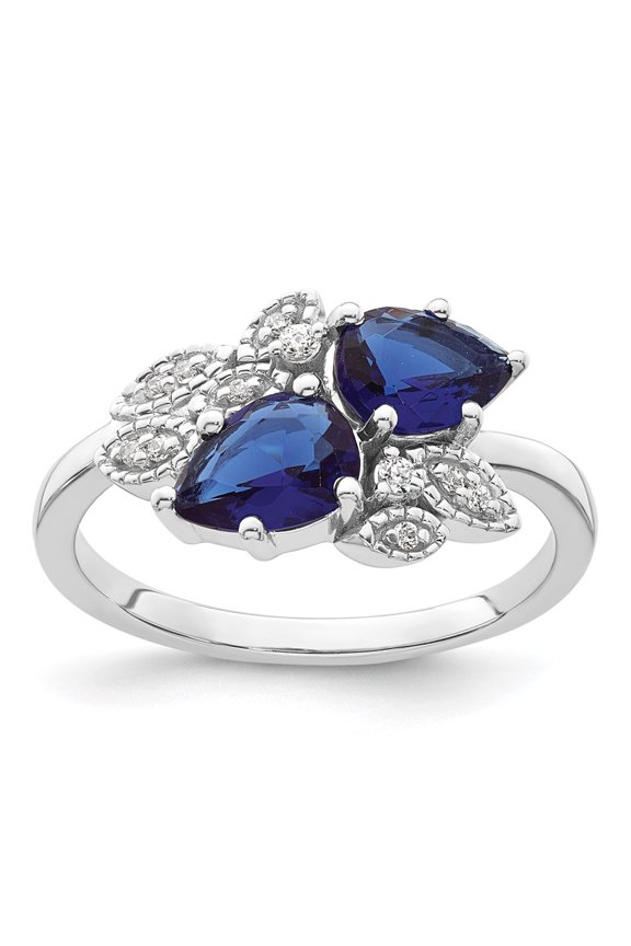 SS Created Sapphire and CZ