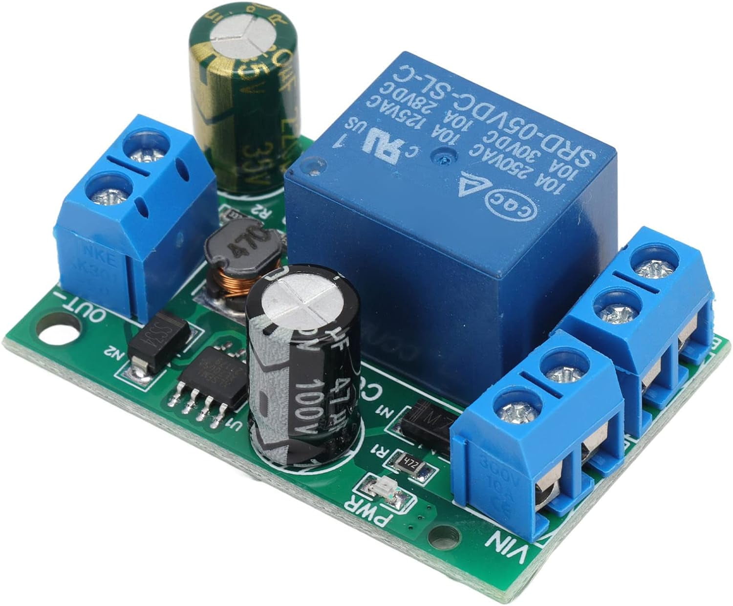 SS-Cut Off Board Power Supply Controller Board, DC 8 to 60V Power Off ...