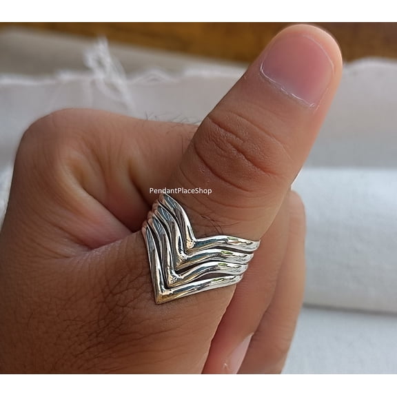 SS DESIGNS 925 Sterling Silver Band Ring , Band Ring , Thumb Band Ring, Handmade Jewelry ,Band Ring For Women ,Statement Band Ring, Boho Ring