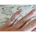 thumbnail image 1 of SS DESIGNS Adjustable Lateral Deviation Pinky Finger Splint Ring – Arthritis & Mallet Finger Support in Titanium, Brass, Bronze & Silver | EDS Finger Brace, 1 of 5