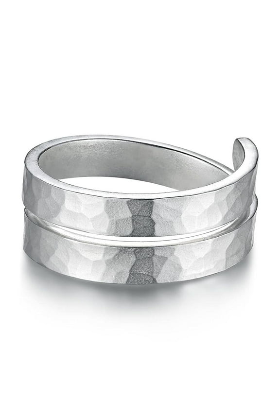 Adjustable Rings,Thumb Rings,Handmade Hammered Ring,Sterling Silver Ring,Wire Wrap Ring,Personalized Ring for Women