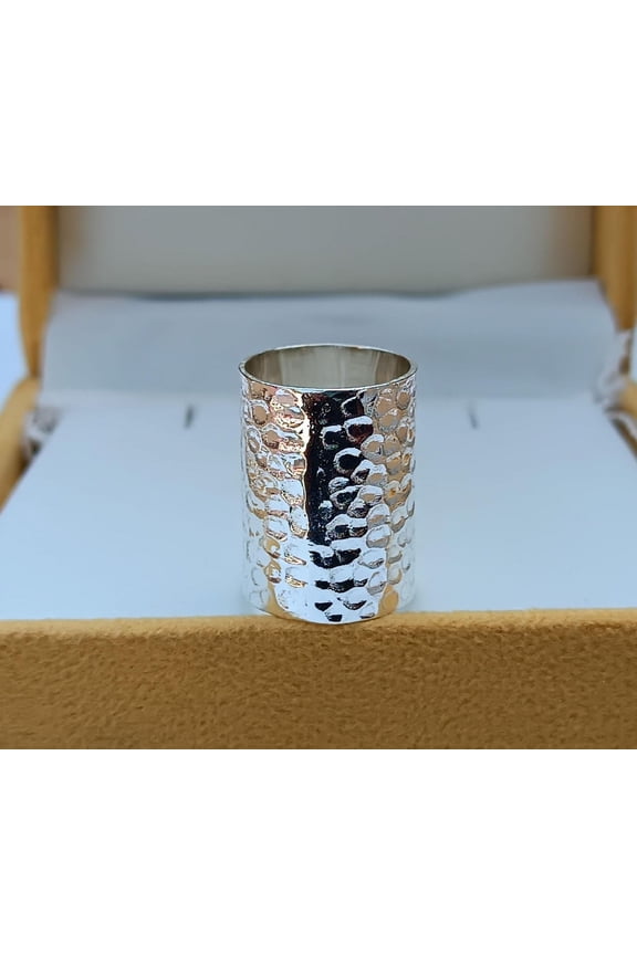- Hammered Silver, Band Ring, Women Jewelry Gift Ring, Wedding Band Ring, Silver Ring. Christmas Gift Ring, Stacking Band Ring,