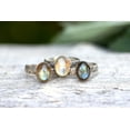 thumbnail image 1 of SS DESIGNS Labradorite Ring Sterling Silver Labradorite Stacking Ring, 1 of 10