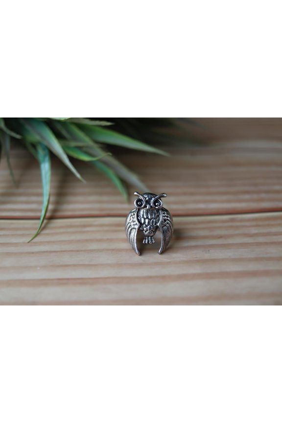 - Owl Ring Sterling Silver Boho Statement Jewelry | Unique Owl Shaped Ring Gift For Men & Women