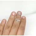 thumbnail image 1 of SS DESIGNS Solid Sterling Silver Swan Neck Splint Ring for DIP Joint Support | Adjustable Arthritis Ring for Rheumatoid Arthritis (RA) & Joint Pain Relief, 1 of 7