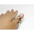 thumbnail image 1 of SS DESIGNS Sterling Silver Spiral Splint Ring • Adjustable Thumb & Trigger Finger Support Ring • RA Wrap Around Arthritis Splint for EDS & Joint Pain Relief, 1 of 4