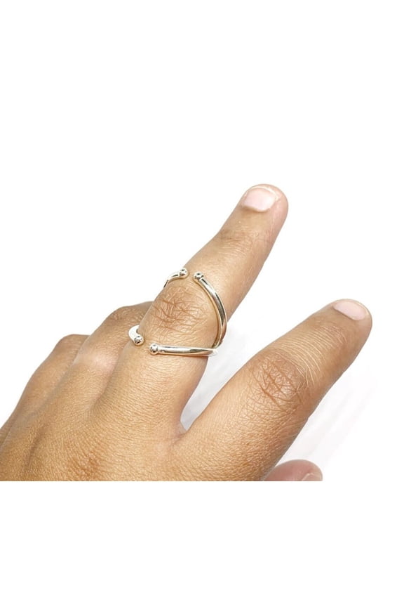 - Wire Splint Ring for PIP or DIP Joints | Adjustable Arthritis Ring | RA Rheumatoid Arthritis Finger Splint | Minimalist Joint