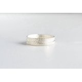 Minimalist Stackable Rings SS DESIGNS silver stacking rings, Minimalist Textured Open Adjustable ...