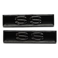 thumbnail image 1 of Door Panel Emblems Pair, High-Quality Reproduction Interior Trim Badges, Exact Factory-Style Design, Durable Construction, Direct Replacement Set, Compatible with 70-72 Chevelle SS, 1 of 2