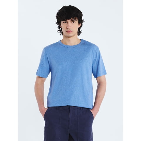 Men’s Everyday Cotton Tee with Short Sleeves, Sizes S-3XL