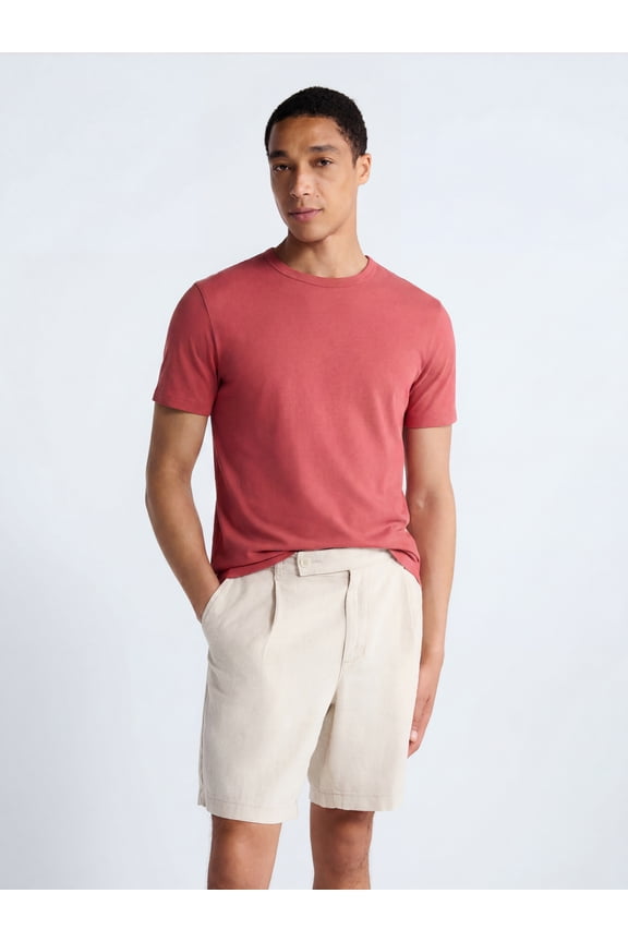Men's and Big Men's Everyday Cotton Tee with Short Sleeves, Sizes S-XXXL