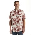thumbnail image 1 of Frontier Threads Mens Short Sleeve Palm Leaf Print Buttondown Shirt, 1 of 4