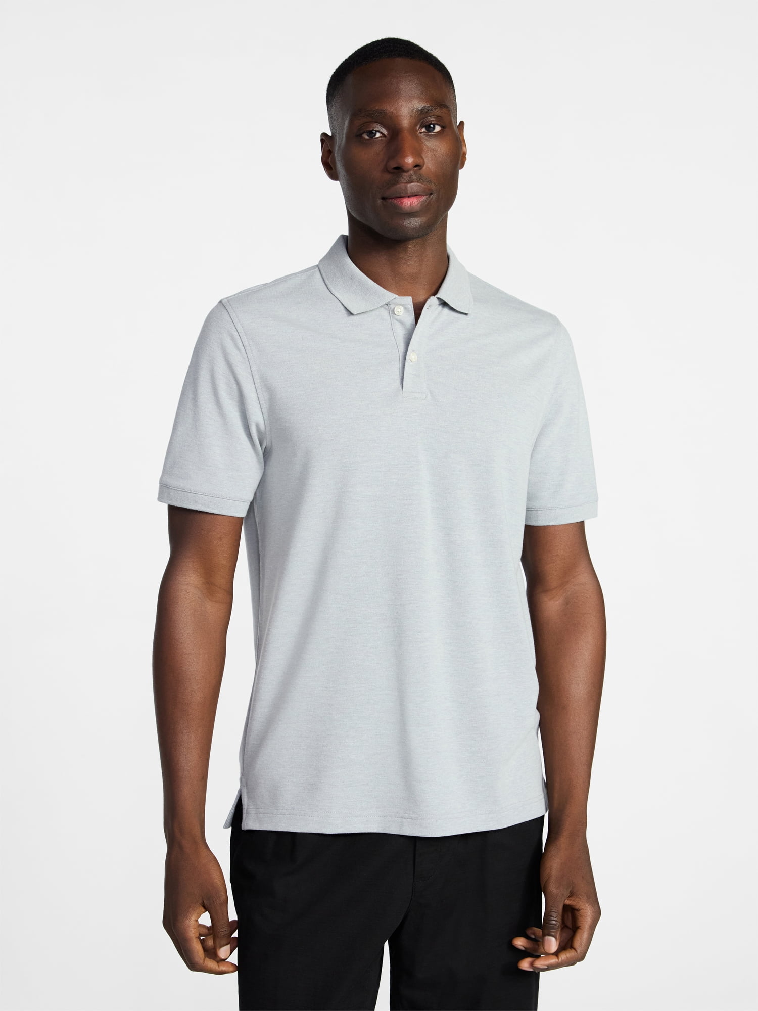 George Men's and Big and Tall Men's Pique Polo Shirt with Short Sleeves, Sizes XS-5XL, LT-3XLT
