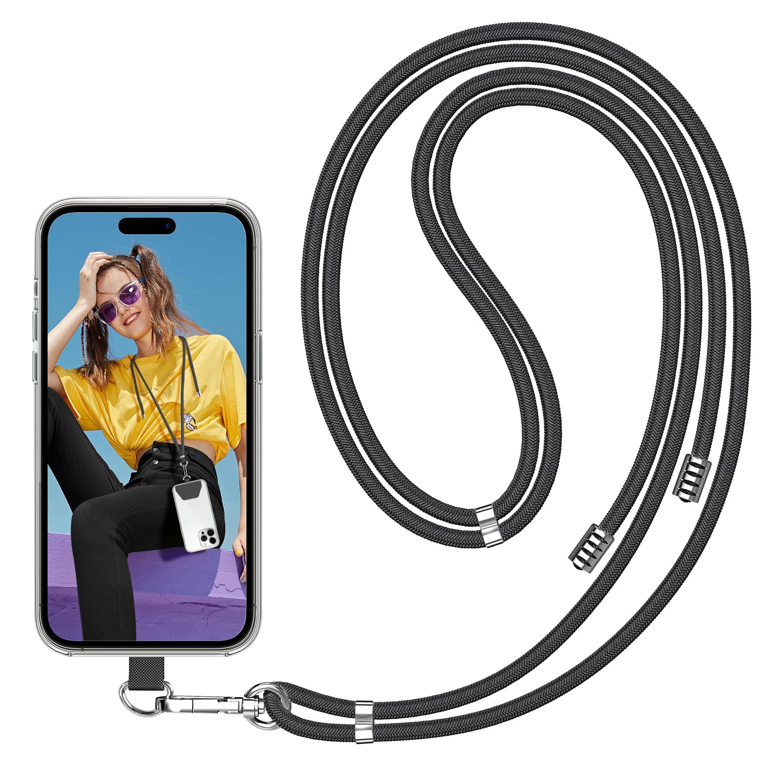 Cellphone Lanyard HOTEMIA Lanyard Anti Theft Strap With Phone Tether