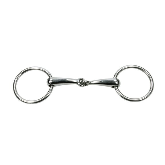 SS Pony Mini Horse 3.5" Mouth Loose Ring Snaffle Bit 35334-3.5