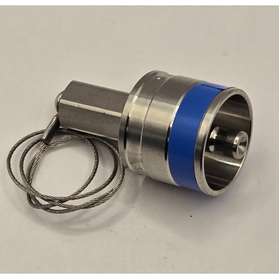SS-QC4-BPK5 | Swagelok QC4 Series 1/4" Quick Connect Body Protector, Material : 316 Stainless, Option K5 : "Blue" Key