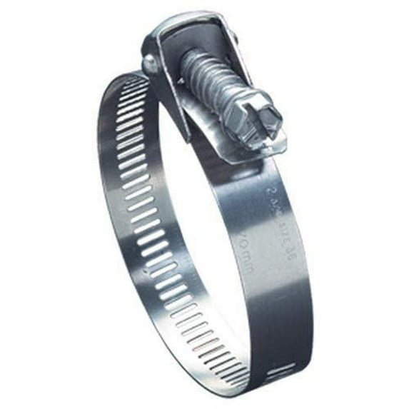SS Quick Release Clamp with 410 SS Screw, 1-1/2" to 3-1/2" d., 9/16" W-10EA