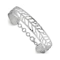thumbnail image 1 of SS Rhodium Plated Fancy Bangle, 1 of 2