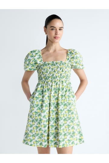 Free Assembly Women's Dresses Free Assembly in Free Assembly Womens | Green  - Walmart.com