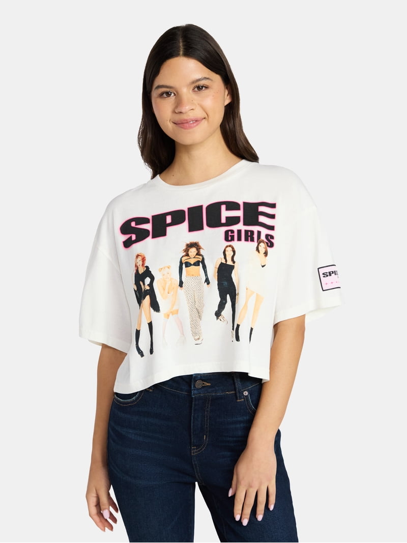 Spice Girls Women's Skimmer Tee with Short Sleeves, XXS-XXL