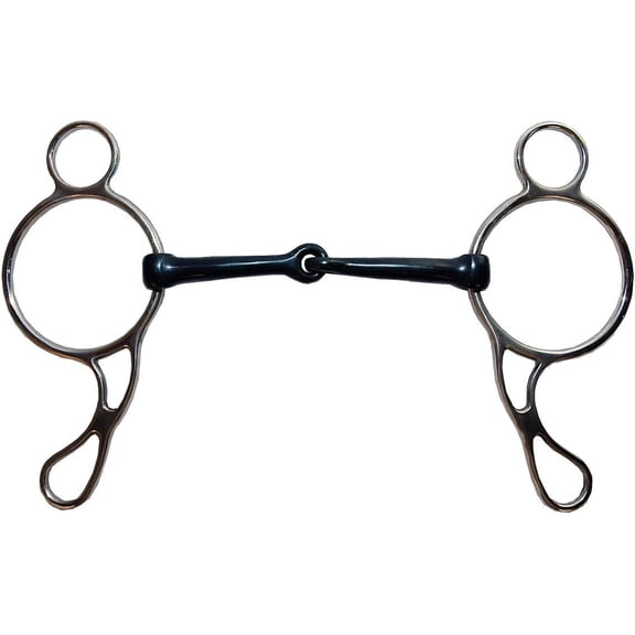 Wonder Bit - Sweet Iron Snaffle, 5.5" Mouth, 7" Shank - Gentle Horse Bit